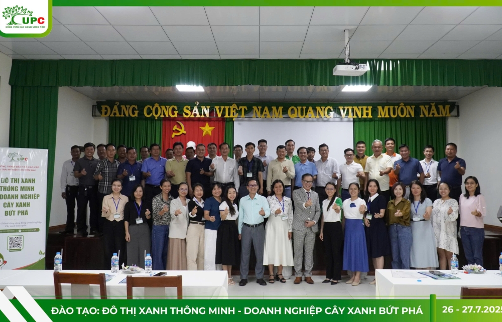 HOÀNG LAM NÂNG CAO NĂNG LỰC, CẬP NHẬT XU HƯỚNG TẠI KHÓA ĐÀO TẠO CAO CẤP CỦA UPC - CÔNG VIÊN CÂY XANH VŨNG TÀU