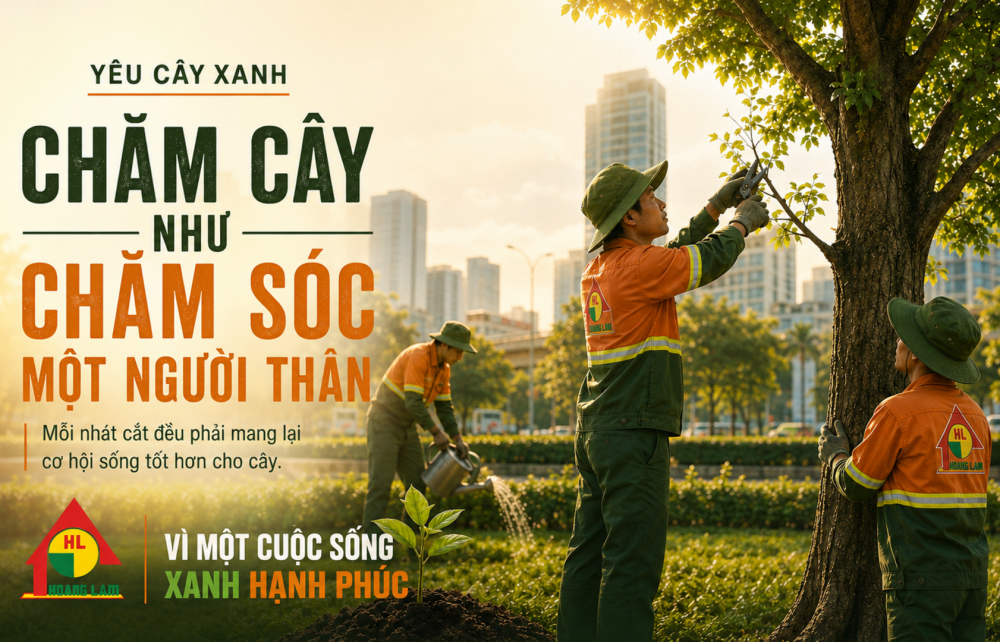 YÊU CÂY XANH – NUÔI DƯỠNG MỘT NỀN VĂN HÓA TÔN TRỌNG SỰ SỐNG