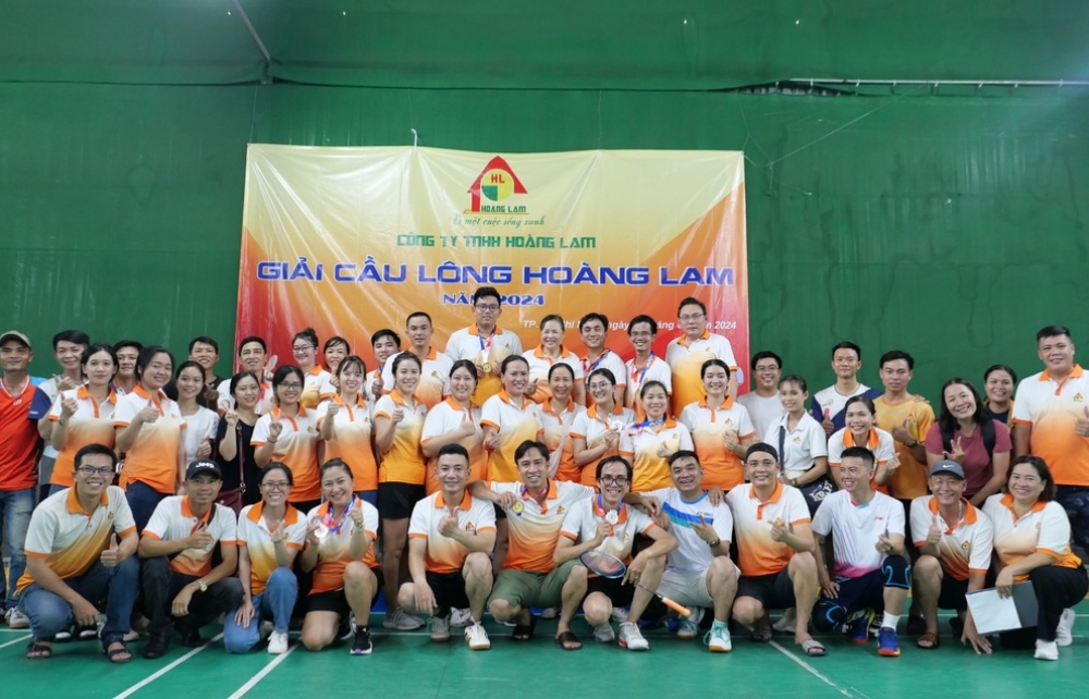 GIẢI CẦU LÔNG NỘI BỘ HOÀNG LAM NĂM 2024