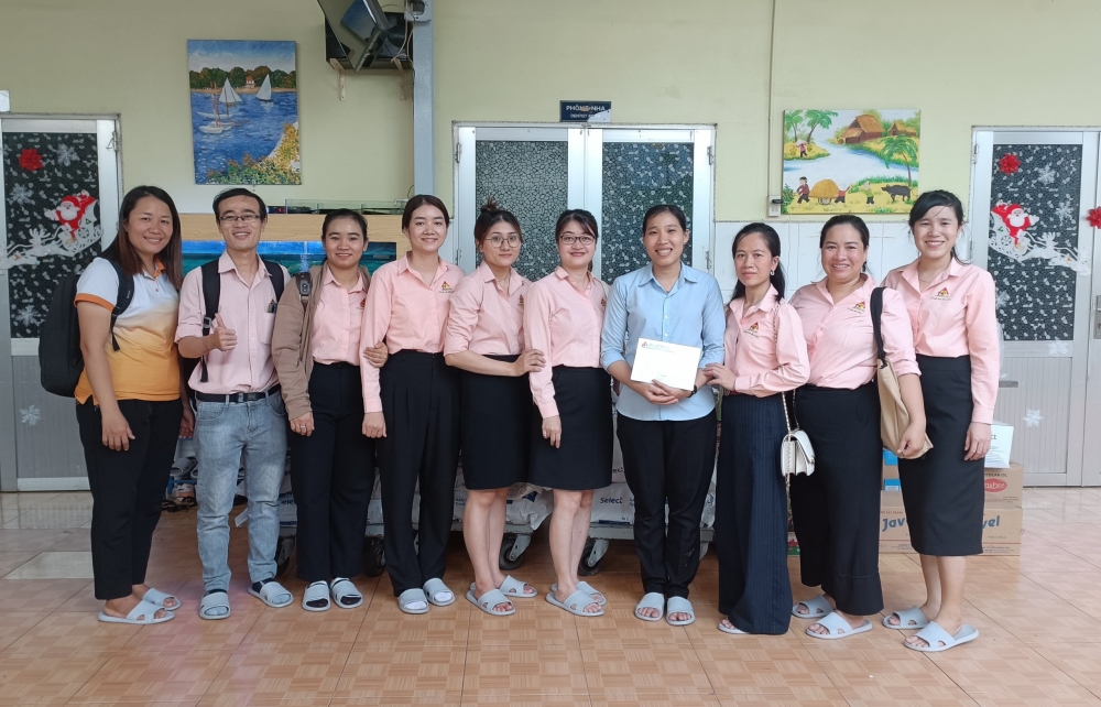 CHUYẾN THĂM MÁI ẤM THIÊN PHƯỚC CỦA HOÀNG LAM