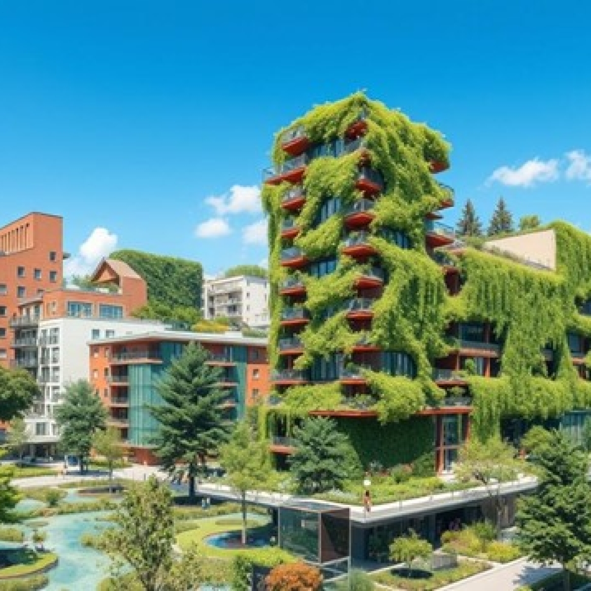 GCT Crytal Bio – Giải pháp vật liệu đột phá cho thi công Mái Nhà Xanh (Vườn trên mái)